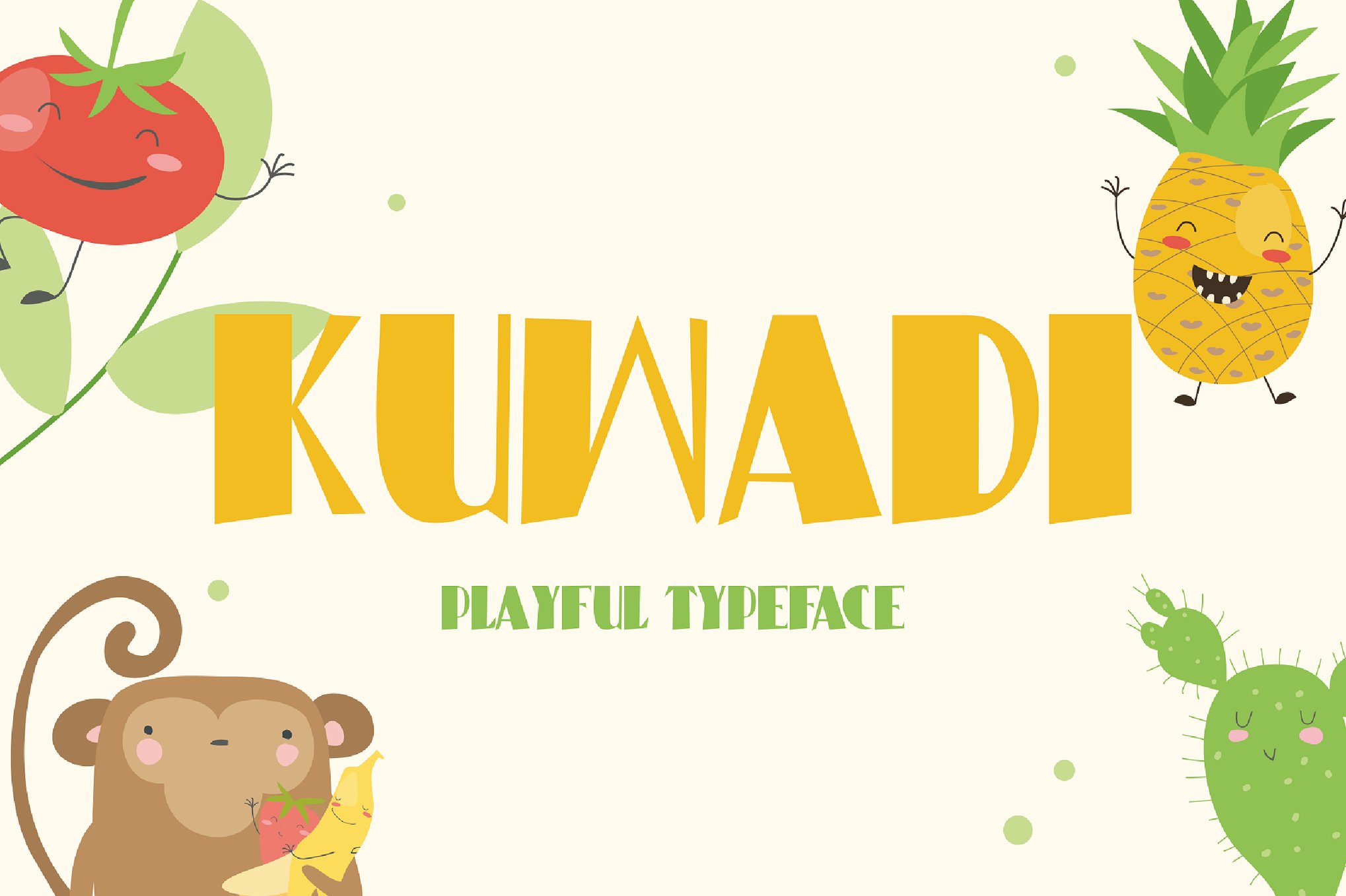 Kuwadi - Playful Kawaii Font