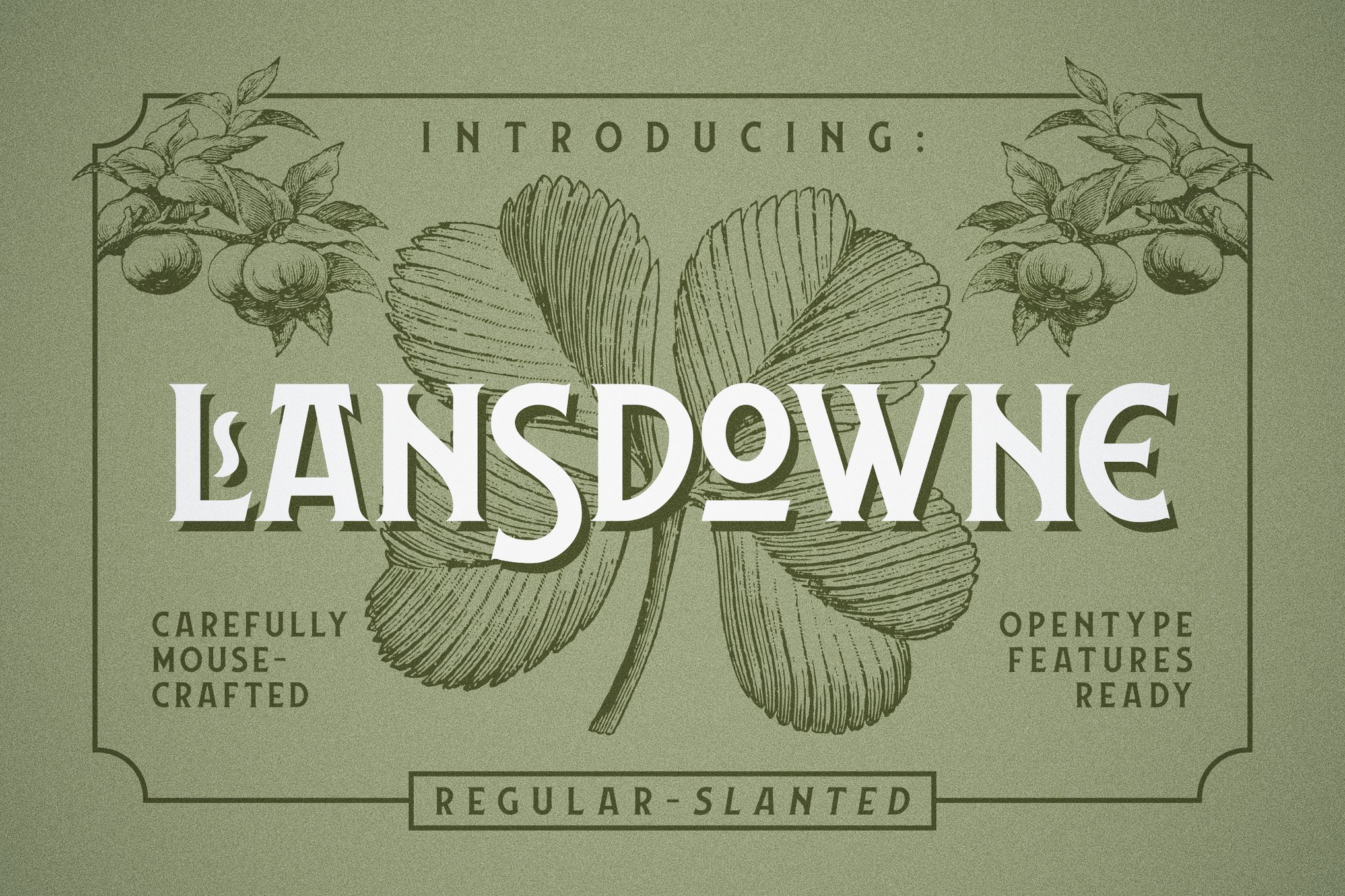 Lansdowne - Classic Old Fashioned Font