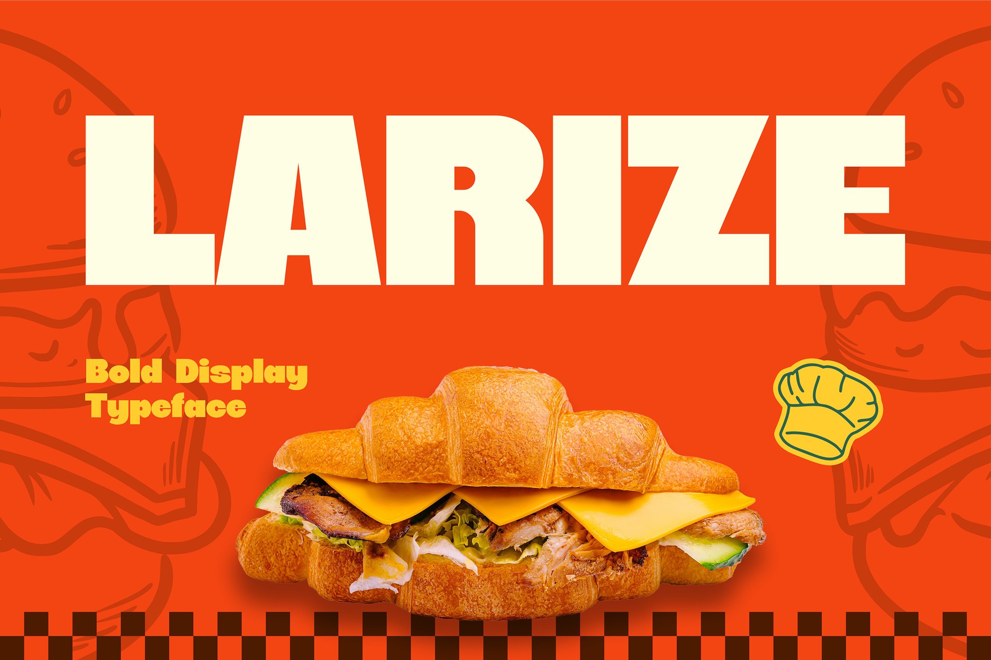 Larize - Stylish Poster Font