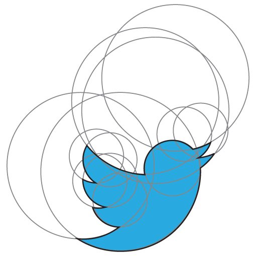 Twitter S New Logo The Geometry And Evolution Of Our Favorite Bird Design Shack