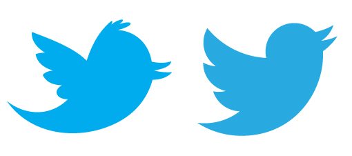 Twitter's New Logo: The Geometry and Evolution of Our Favorite