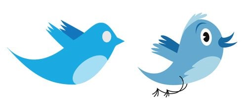 Twitter's New Logo: The Geometry and Evolution of Our Favorite Bird |  Design Shack