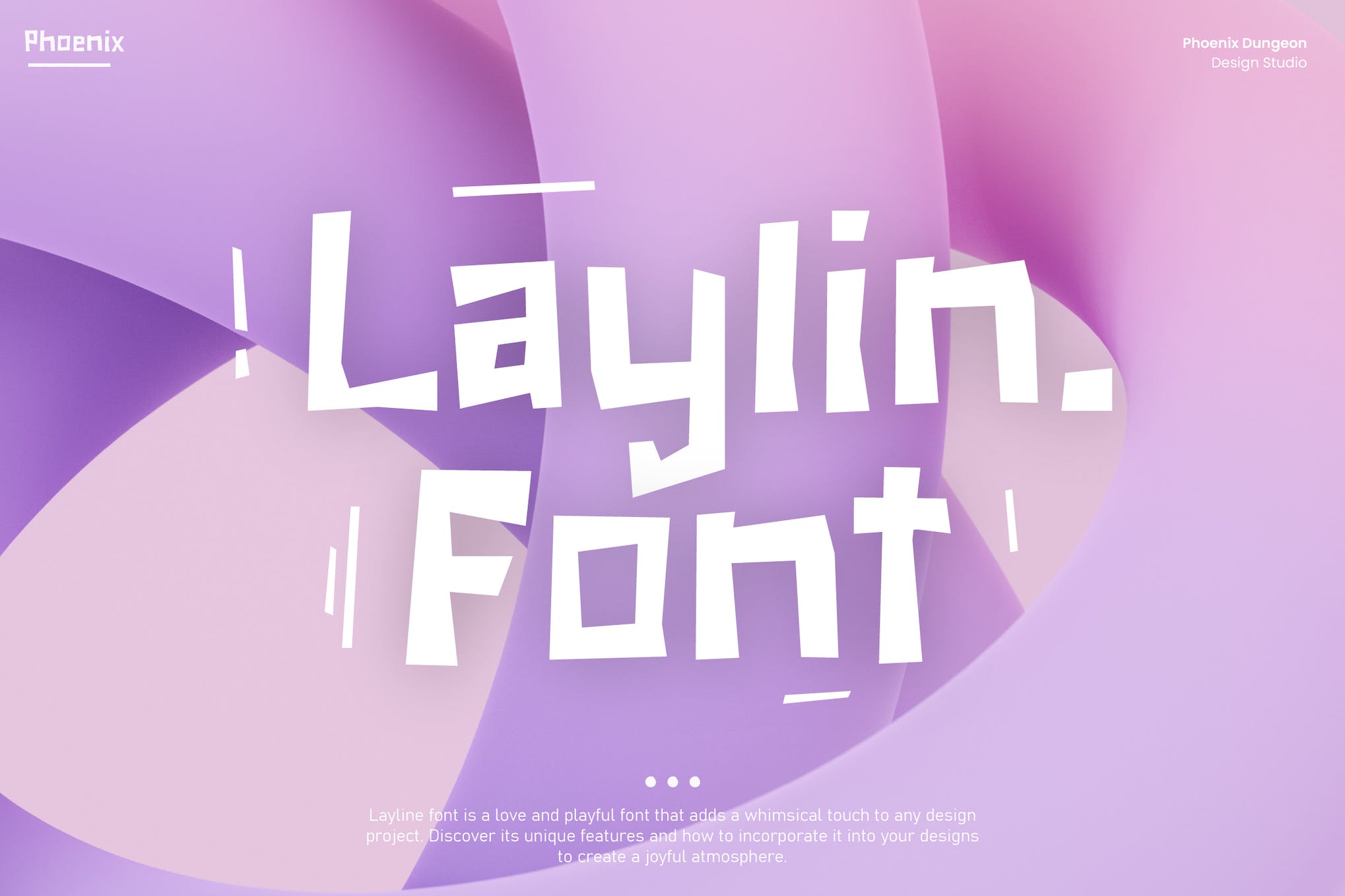 Laylin - Fun Whimsical Font