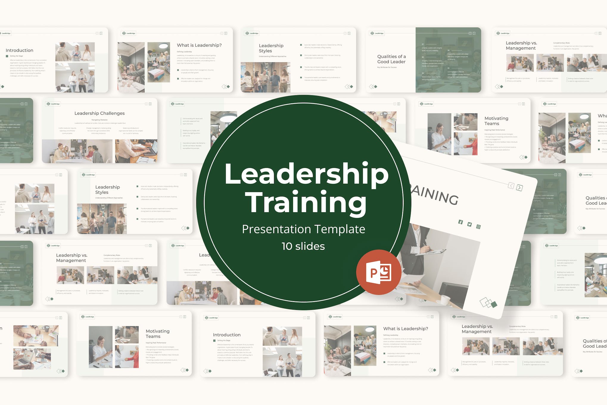 Leadership Training PowerPoint Presentation