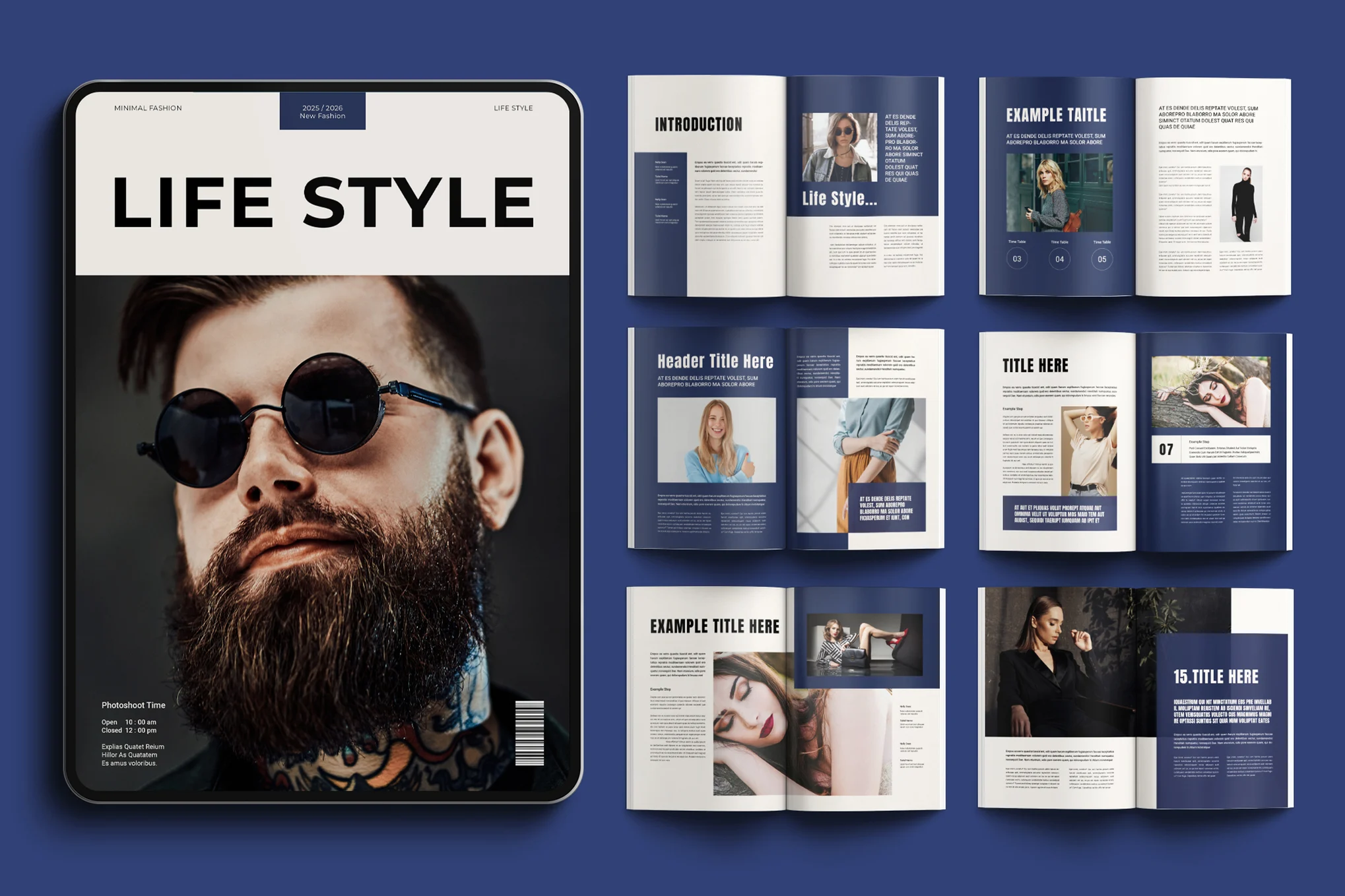 Life Style Magzine InDesign Template