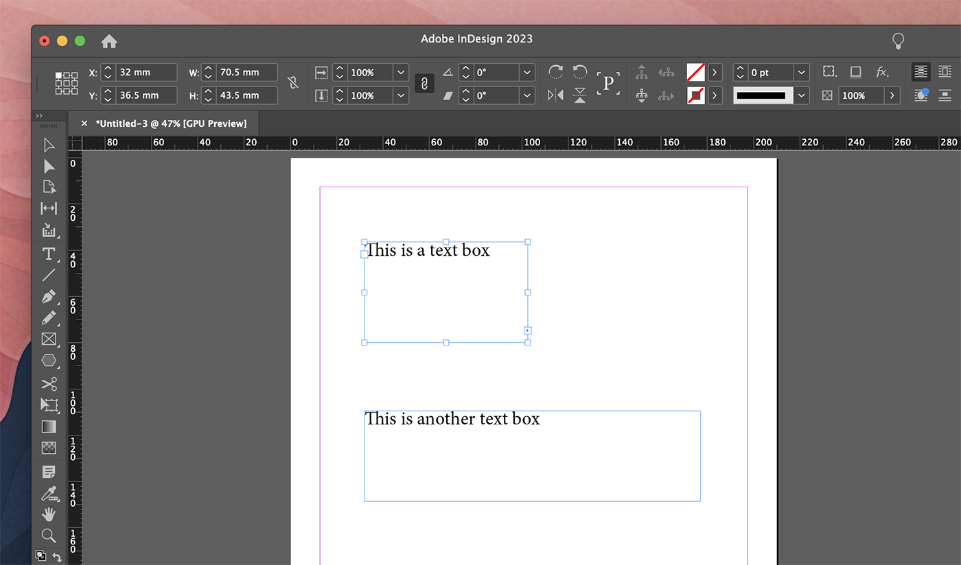 How To Link Text Boxes In Indesign