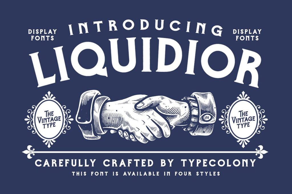 25+ Best Label Fonts for Product Packaging Designs - Shack Design