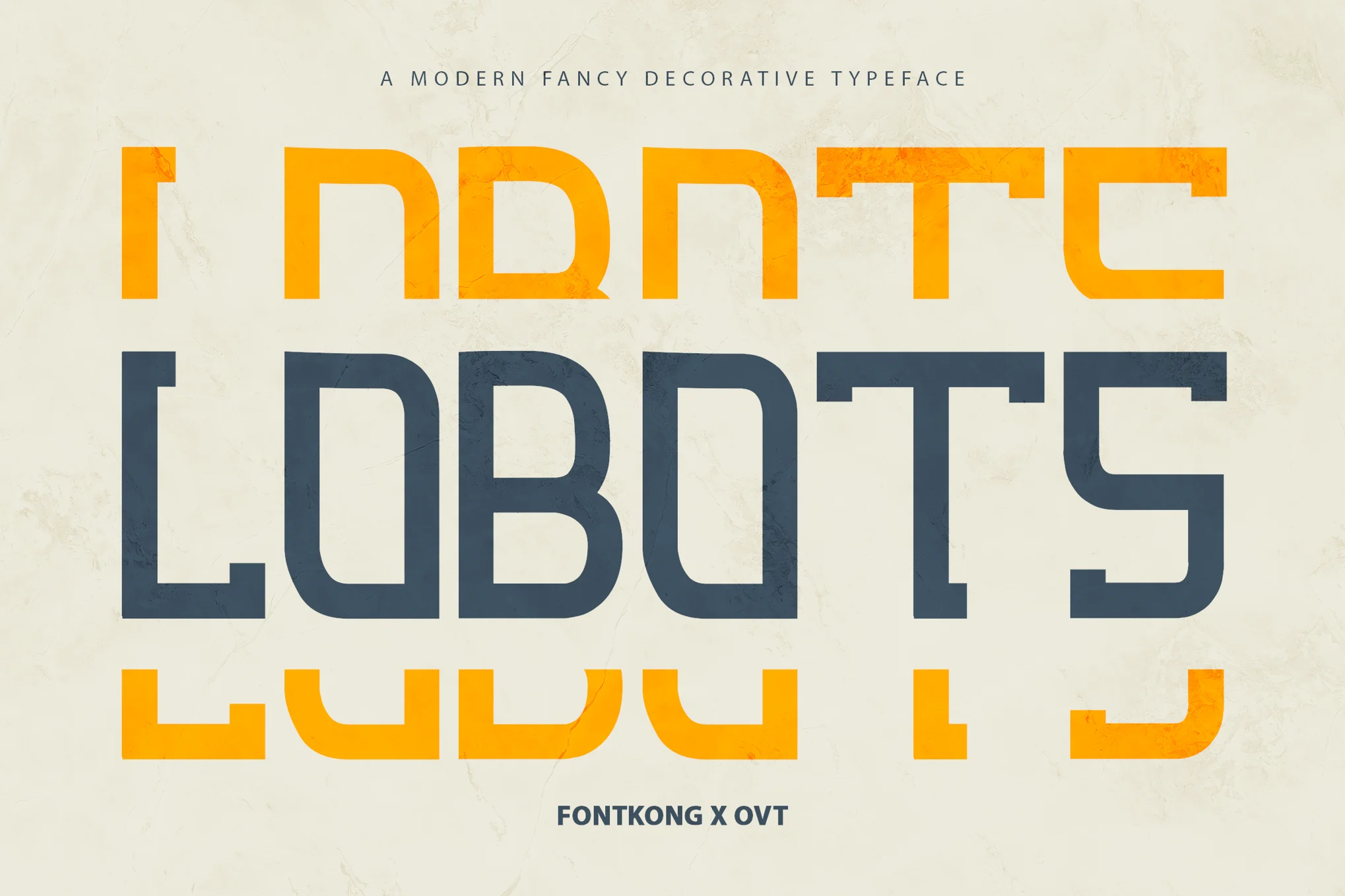 Lobots - Modern Fancy Decorative Font