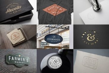 Mockup embossed logo on surface in color of your choice by Logo_mockups