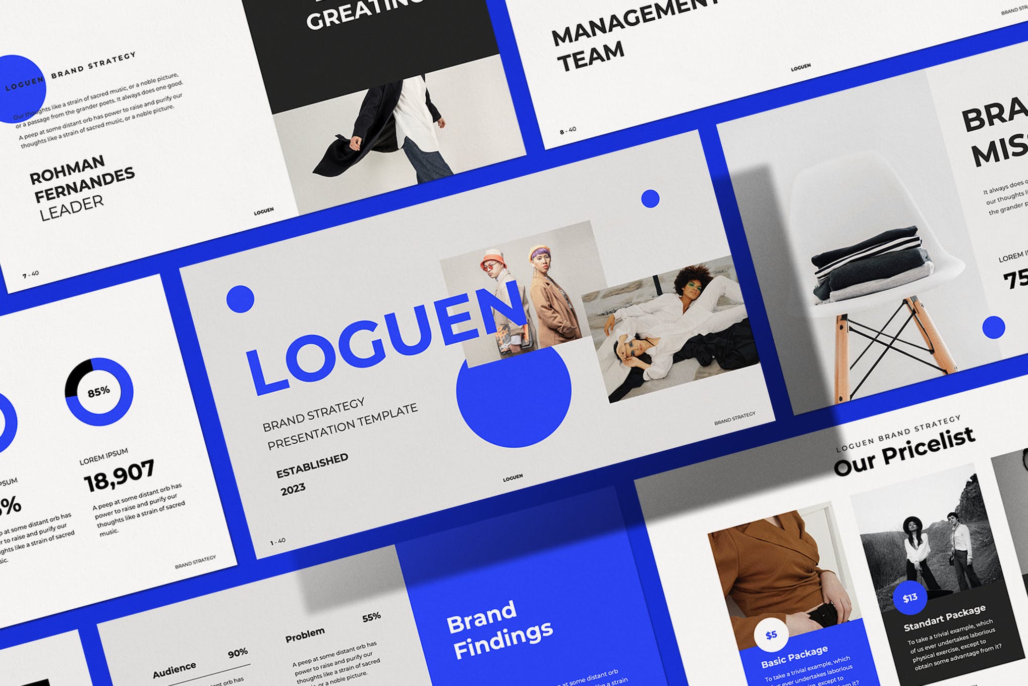 Loguen - Modern PowerPoint Template