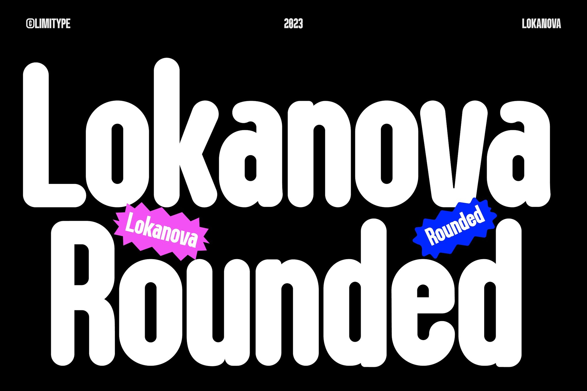 Lokanova Rounded - Creative Rounded Font