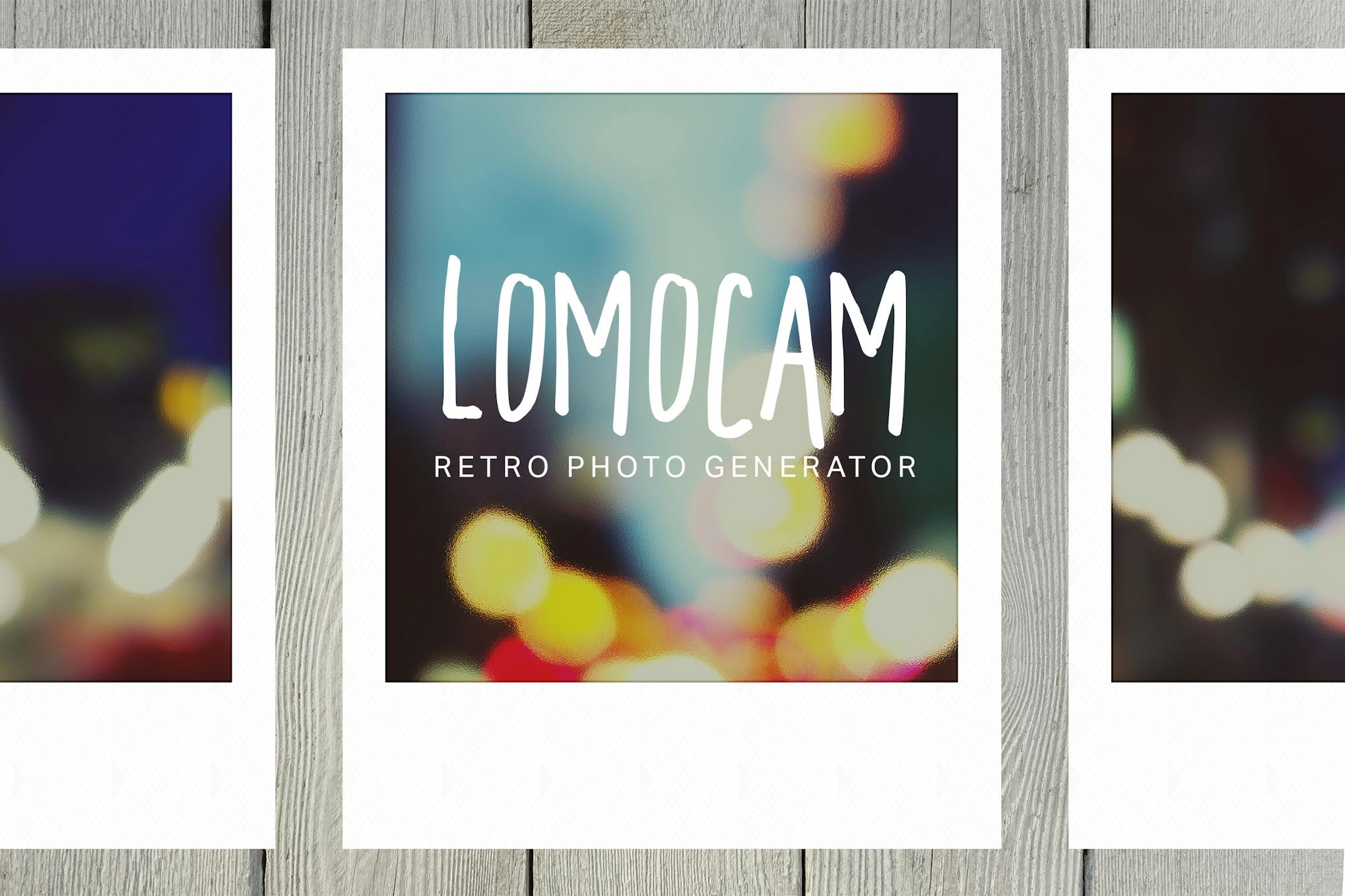Lomocam - Retro Polaroid Generator PS Action