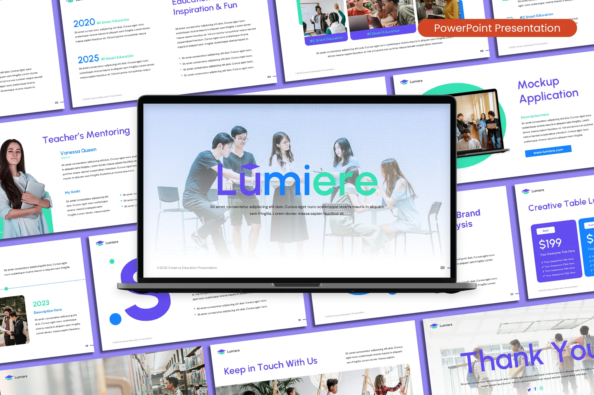 Lumiere - Education Course Presentation Template