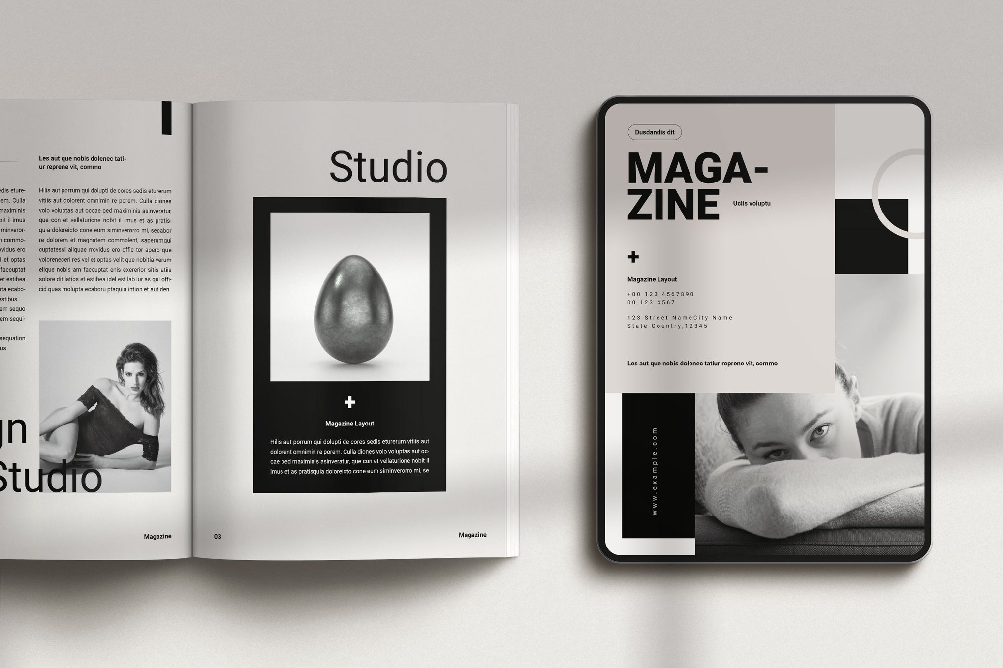 Luxury Travel Magazine InDesign Template