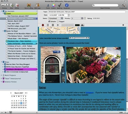 free blogging software for mac