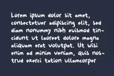 Second alternate image for Maddox Decorative Brush Font