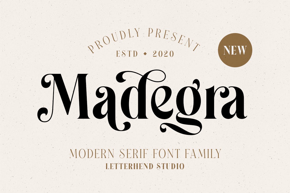 Madegra - Fashionable Font Family