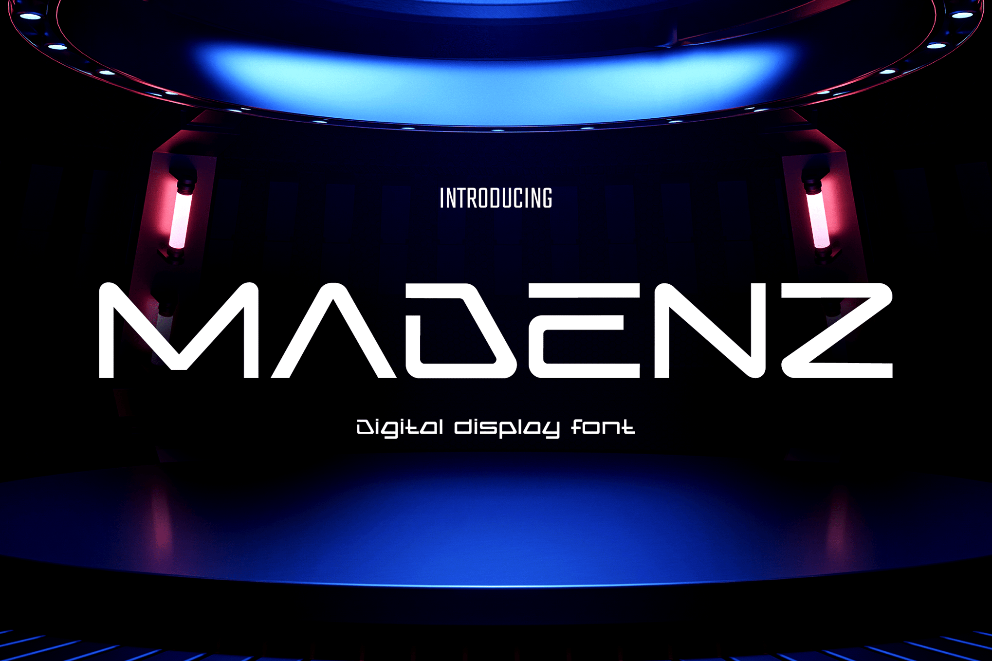 MADENZ - Digital Premiere Pro Font