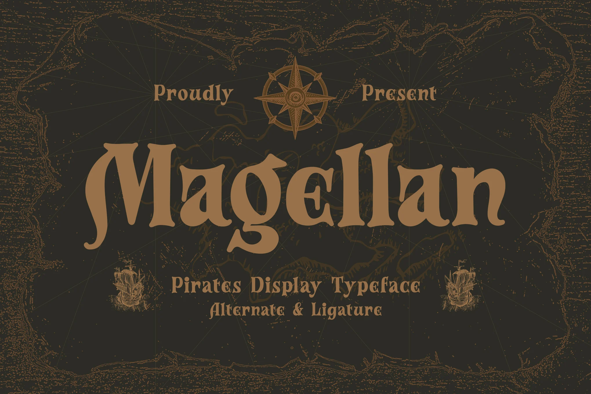 Magellan - Pirates Title Typeface