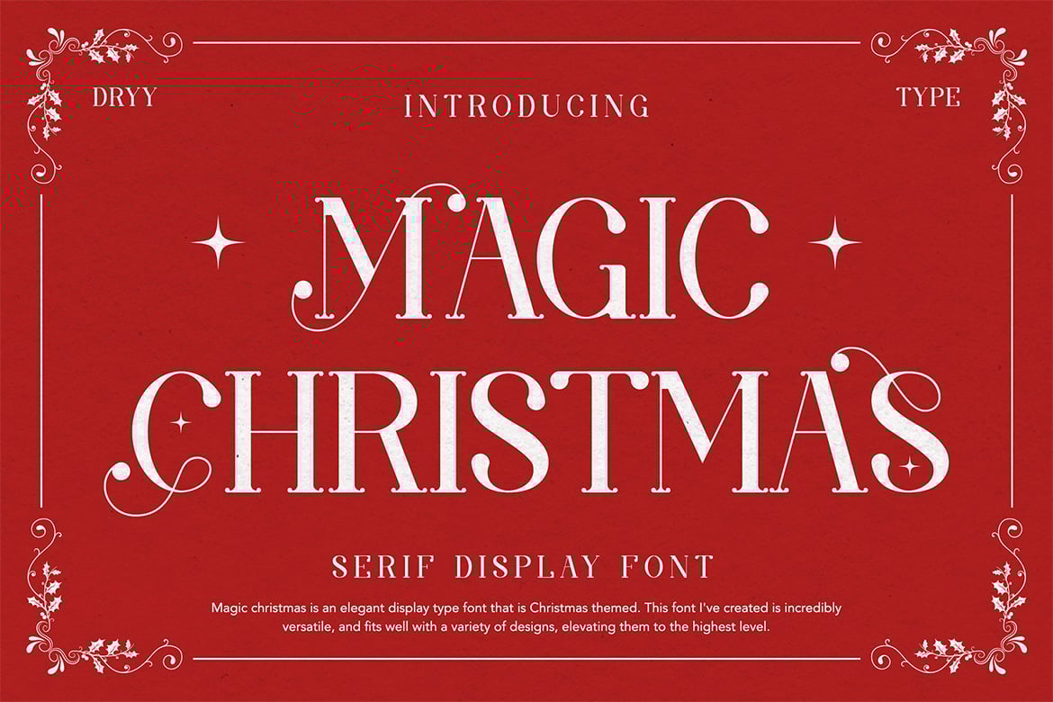 Magic Christmas - Magical Serif Font