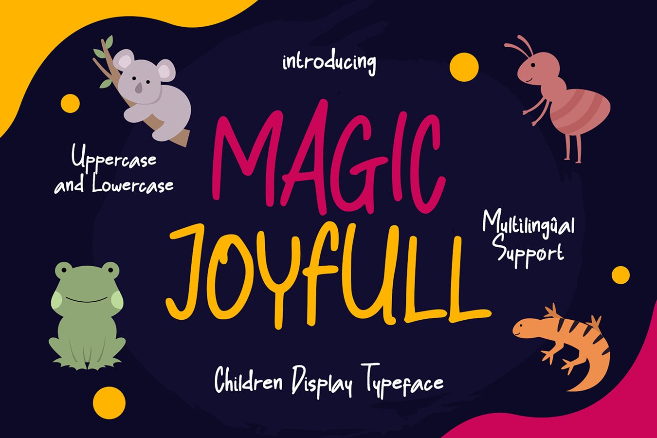 Magic Joyfull - Kids Happy Font