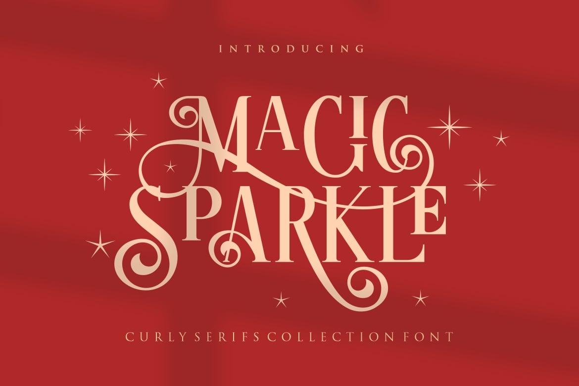 Magic Sparkle - Fun Display Font
