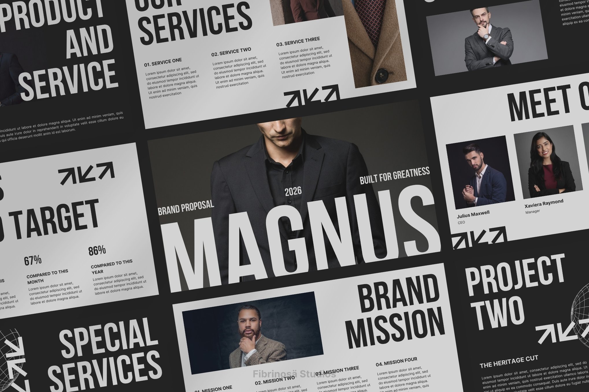 Magnus - Brand Proposal PowerPoint Template