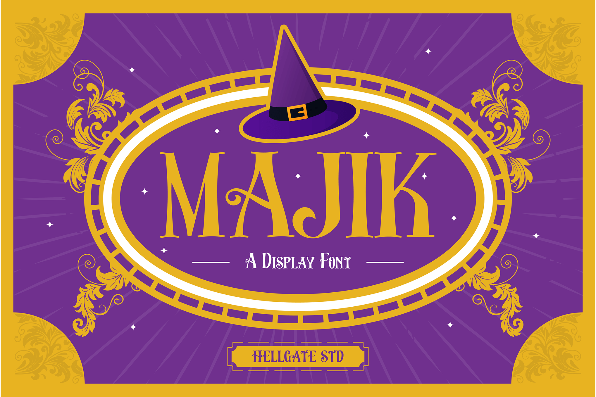 Majik - Playful Magical Font