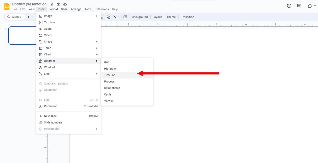 make timeline slide google slides - diagram 3