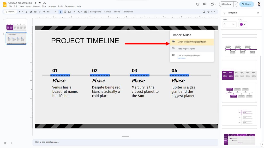 make timeline slide google slides - template 5