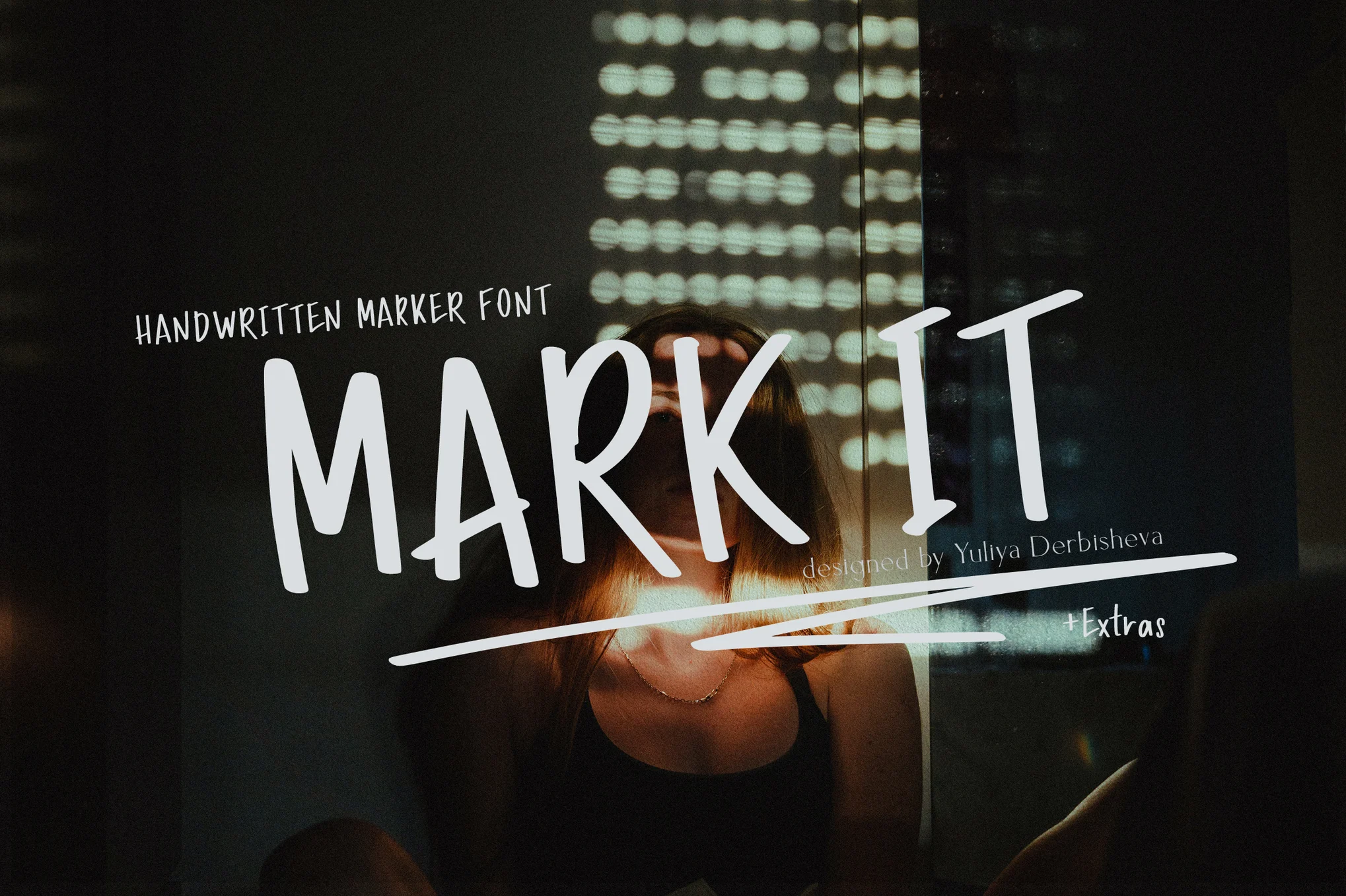 MARK IT - Handwritten Marker Font