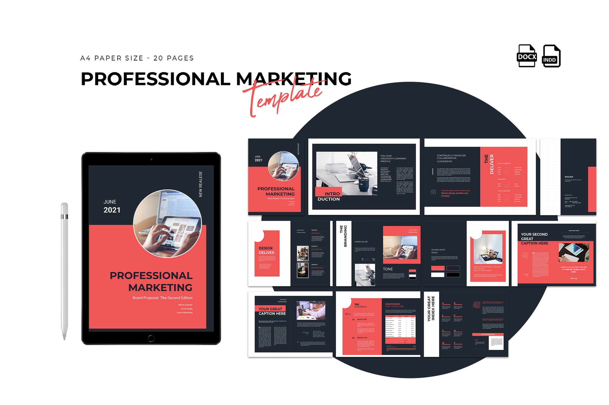 Marketing Business Proposal Template for Word