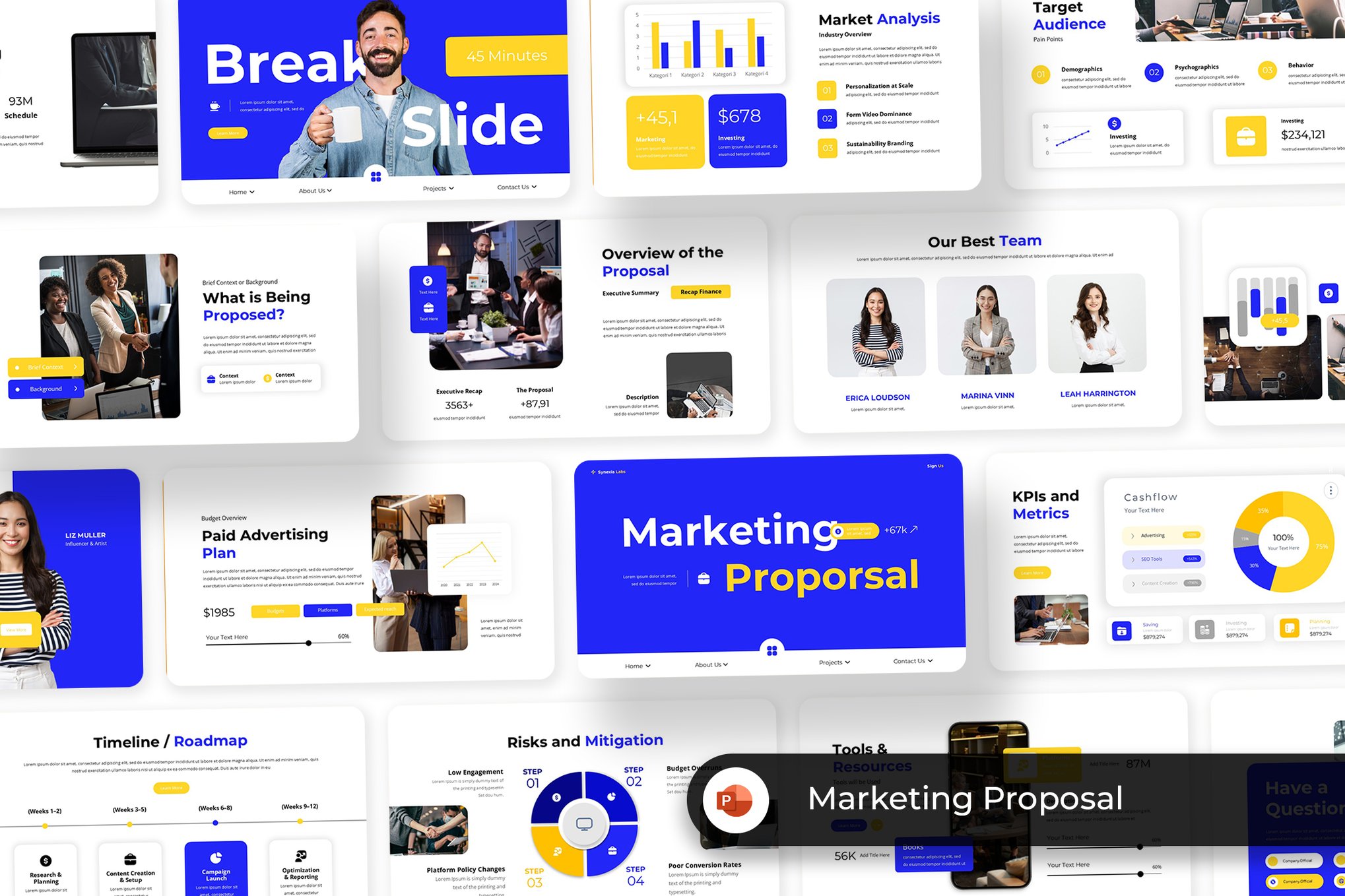 Marketing Proposal - Business PowerPoint Template