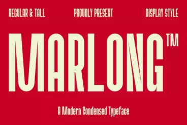 Marlong Modern Condensed Font