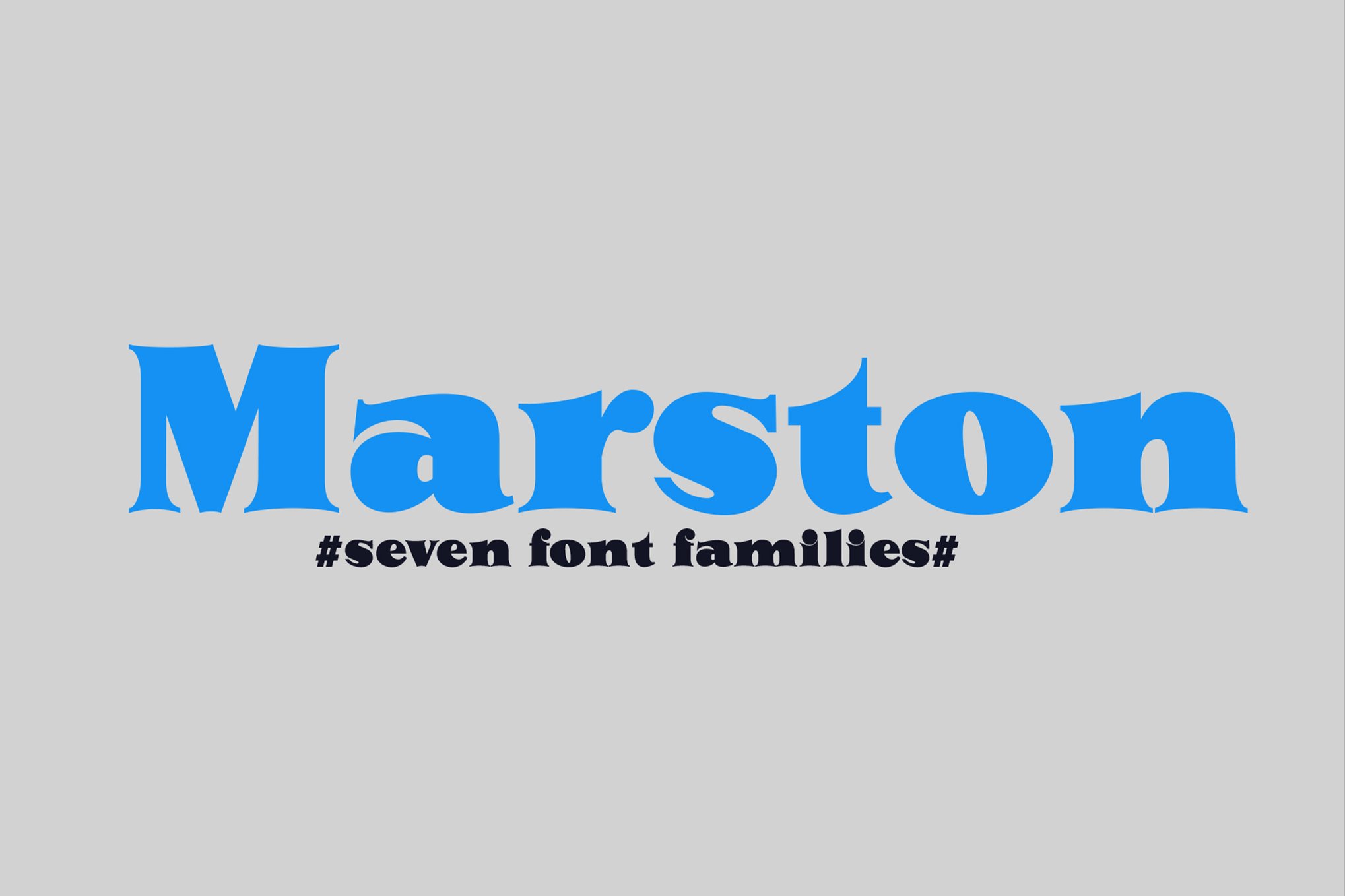 Marston - Spanish Font Family