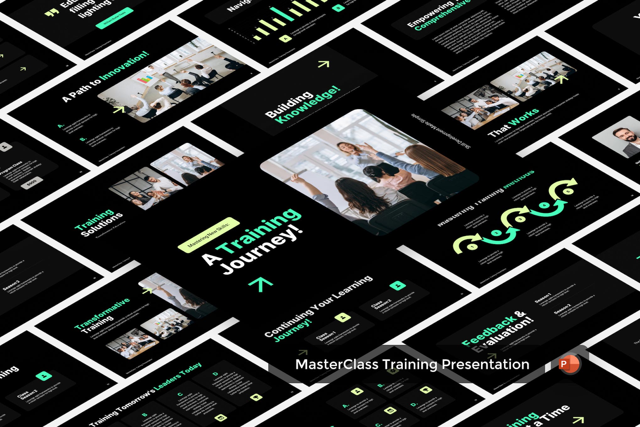 MasterClass Training PowerPoint Template