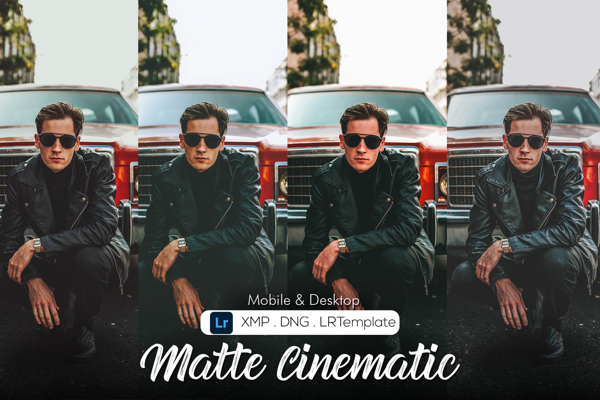 Matte Cinematic Presets for Lightroom