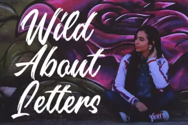 Second alternate image for Mayashi Brush Script Typeface