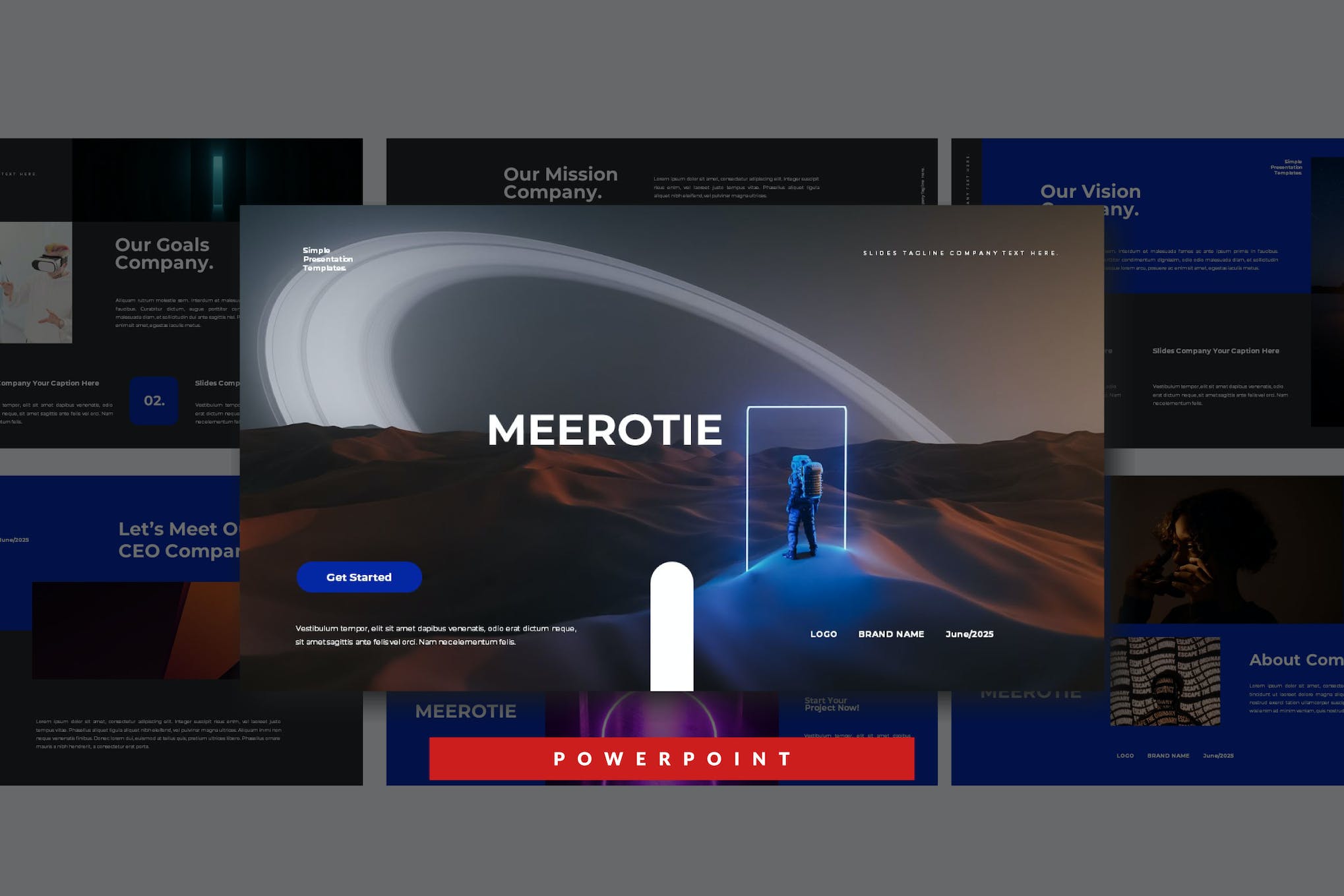 Meerotie - Professional PowerPoint Template