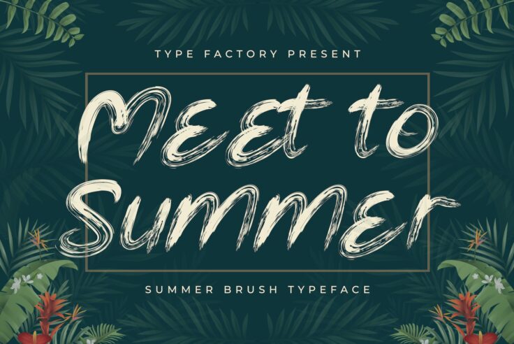 40+ Best Tropical Fonts (Free & Pro) for 2025 | Design Shack