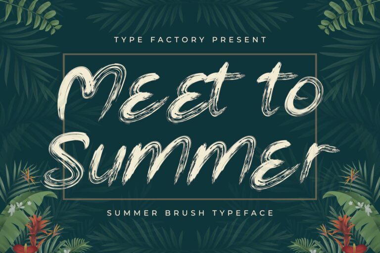 40+ Best Tropical Fonts (Free & Pro) for 2025 | Design Shack