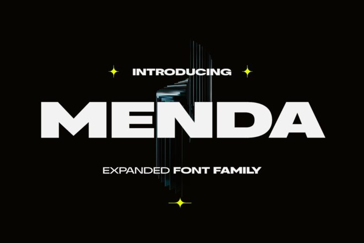 View Information about Menda Expanded Wide Font Family