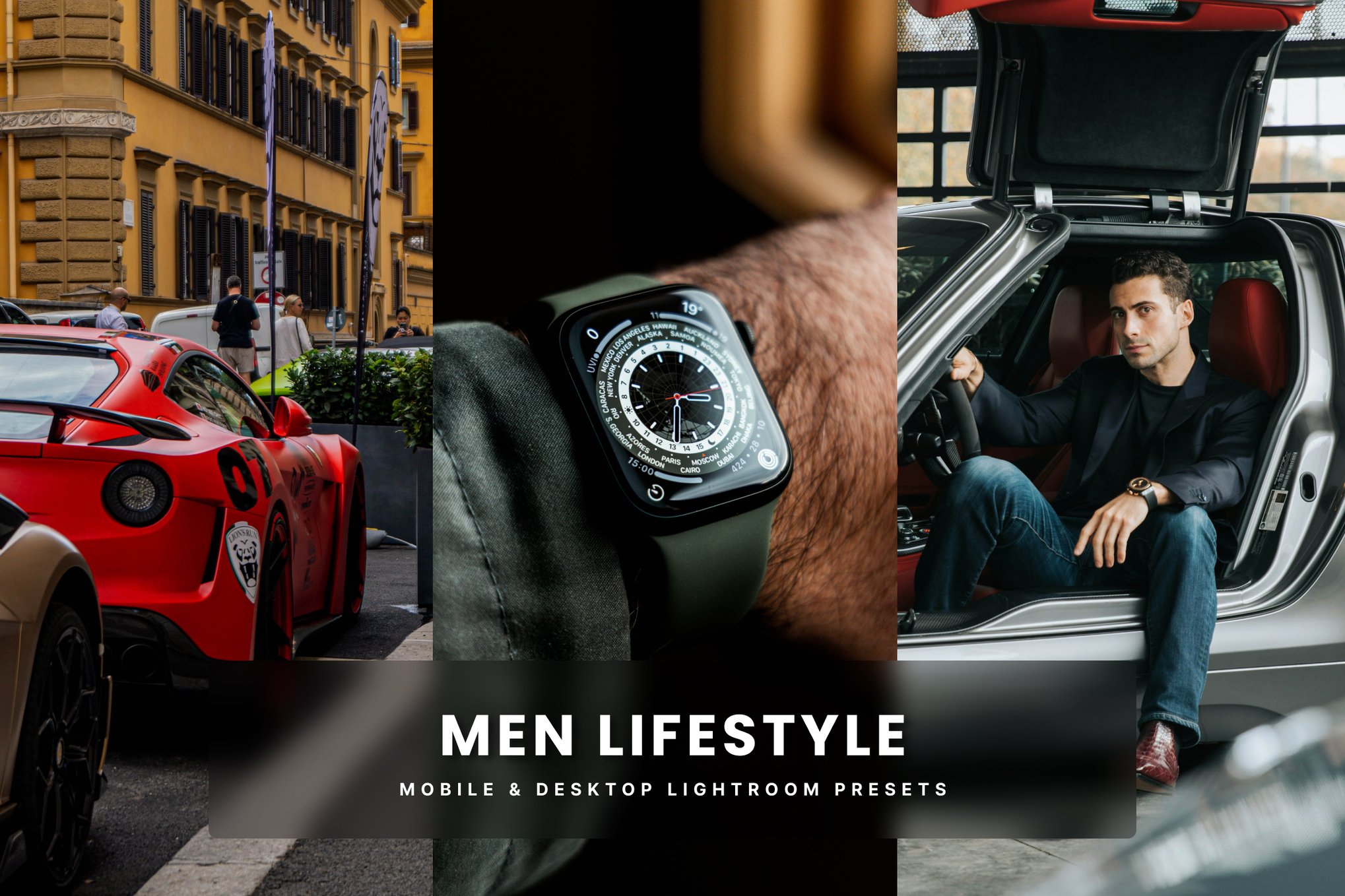 Men's Lifestyle Lightroom Presets