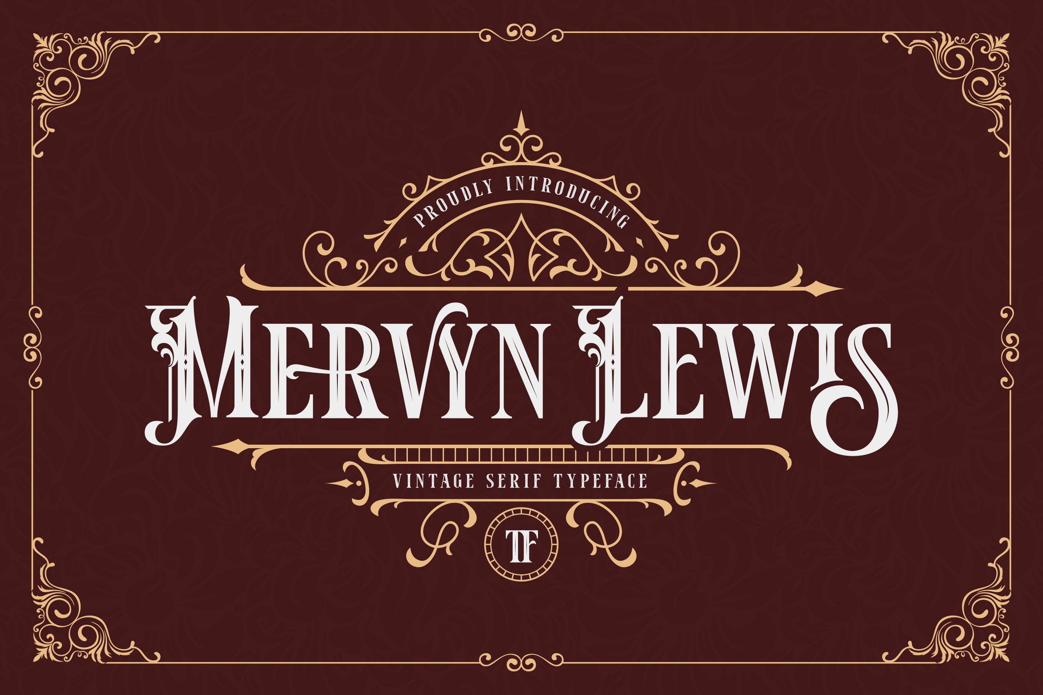 Mervyn Lewis - Vintage Serif British Font