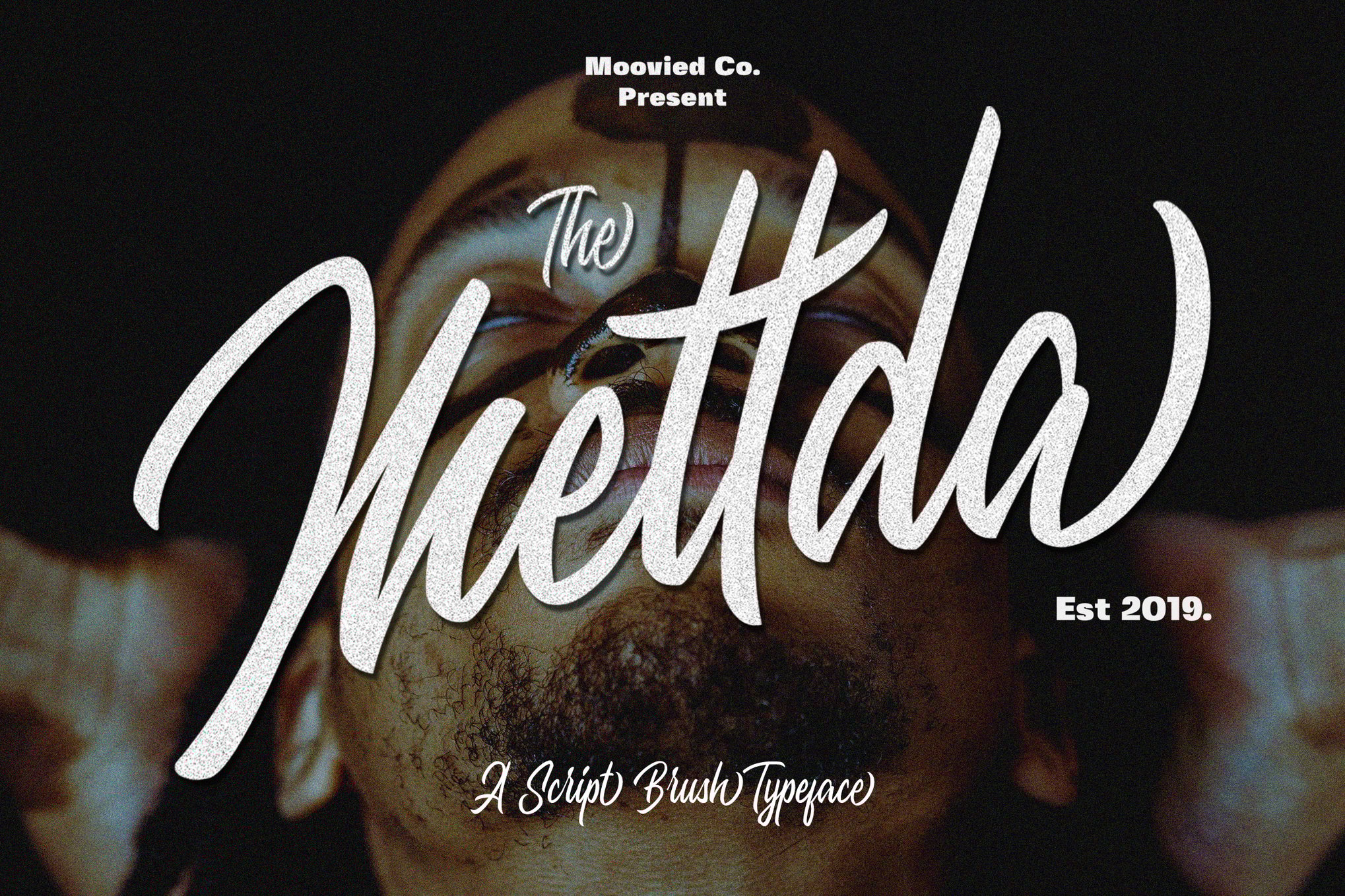 Mettda - Script Style Font for T-Shirts