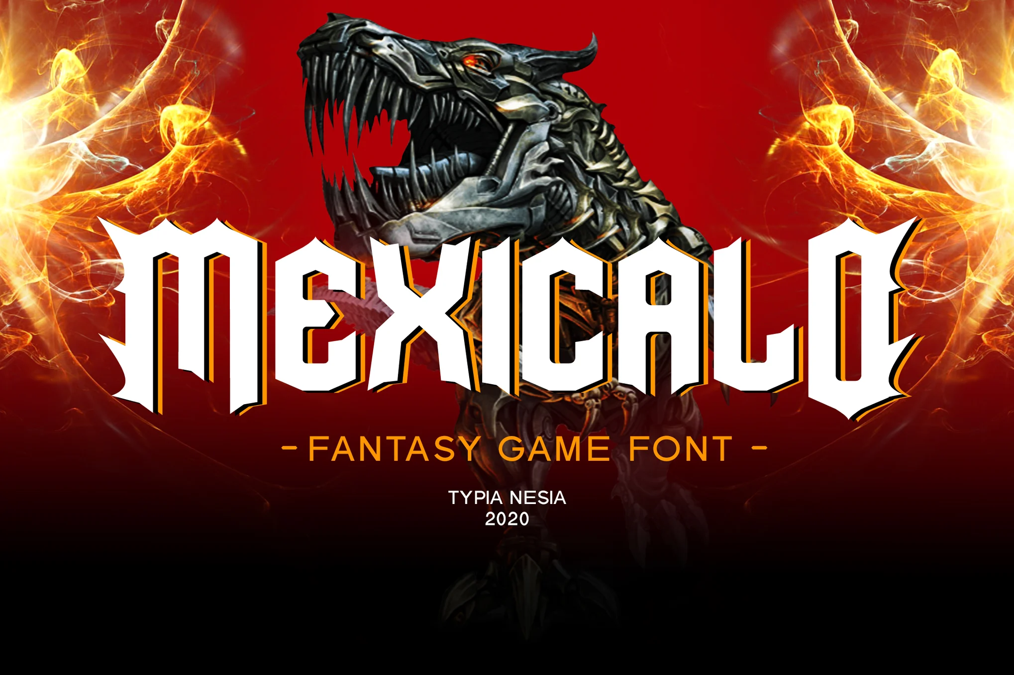 Mexicalo - Fantasy Game Font