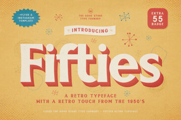 20+ Best Mid-Century Fonts (50’s + 60’s Retro Fonts)