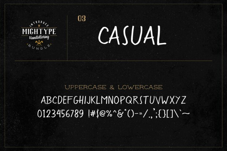 View Information about Mightype Font