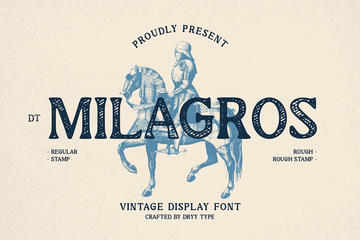 Milagros - Old Fashioned Serif Font