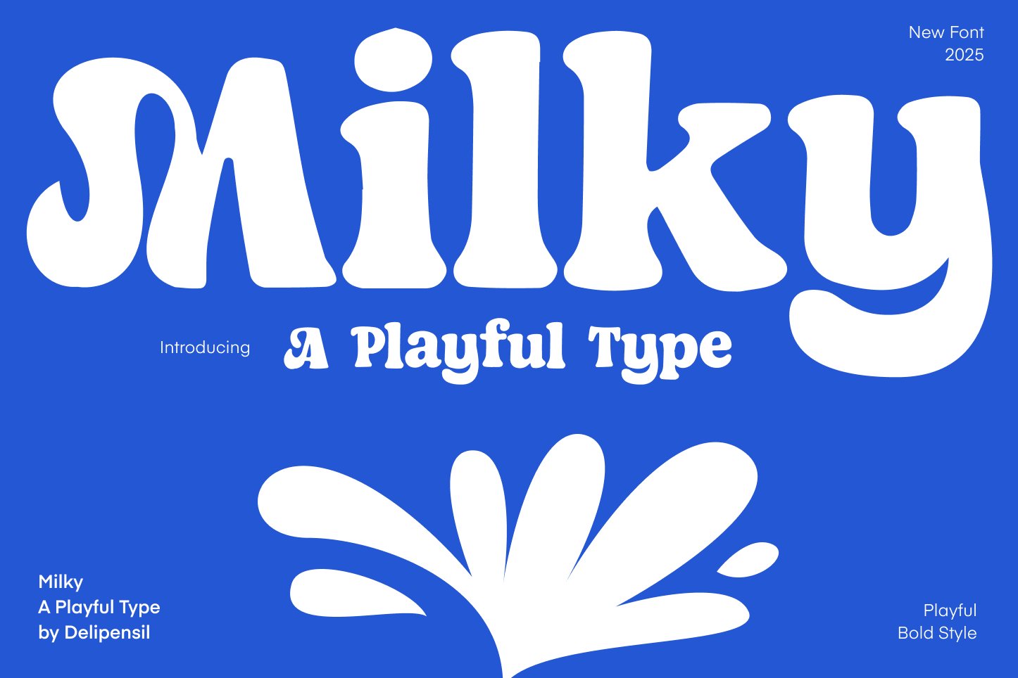 Milky - Playful Kids Font